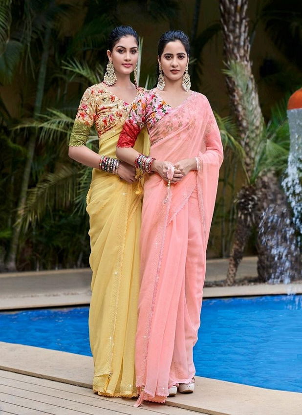 Matwali By Right Women Designer Party Wear Sarees Catalog